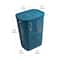 Mind Reader 60L Ventilated Slim Laundry Hamper with Cut Out Handles & Hinged Lid, 2ct.